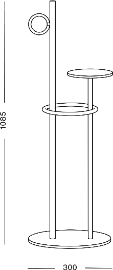 Disegno tecnico quotato di Orbit, Servomuto · HIRO